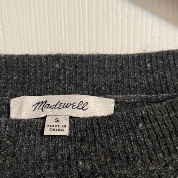 Madewell Northroad Pullover Small Crewneck - Picture 5 of 5